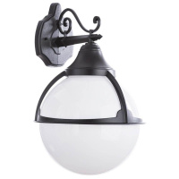 Уличный настенный светильник Arte Lamp Monaco A1492AL-1BK от интернет магазина Elvan.ru