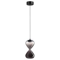 5092/4L PENDANT ODL25 415 черный/прозрачн/дымчатый градиент/металл/стекло Подвес LED 4W 4000K 388Лм GLESSI