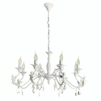 Подвесная люстра Arte Lamp ANGELINA A5349LM-8WH от интернет магазина Elvan.ru