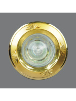 16001А NO2-MR16-5.3-SG-G Светильник точечный хрусталь от интернет магазина Elvan.ru