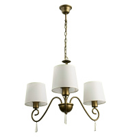 Подвесная люстра Arte Lamp CAROLINA A9239LM-3BR от интернет магазина Elvan.ru