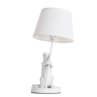 Декоративная настольная лампа Arte Lamp GUSTAV A4420LT-1WH от интернет магазина Elvan.ru