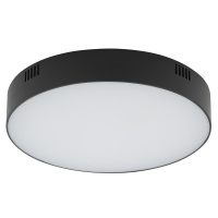 Потолочный cветильник Nowodvorski Lid Round Led Black 10417 от интернет магазина Elvan.ru