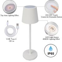 Уличный настольный светильник Arte Lamp FUYUE A1616LT-1WH