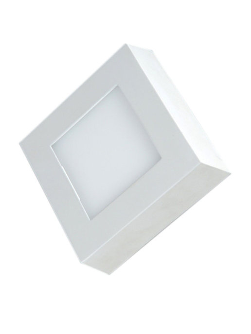 Светильник светодиодный накладной квадратный белый Elvan NLS-702SQ-6W-NH-Wh NLS-702SQ-6W-NH-Wh