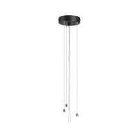 7753/L SN 093 Подвесное крепление для светильника QUANTUM LED металл/черный 1,5м QUANTUM