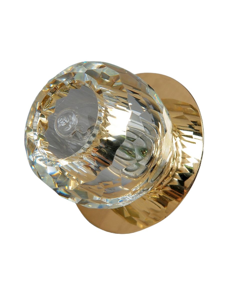Светильник точечный прозрачный-золото Elvan TCH-1023-GY-5.3-Gl-Cl TCH-1023-GY-5.3-Gl-Cl
