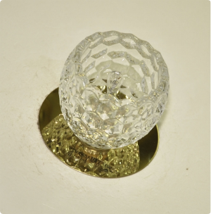 3084/7-GY-5.3-Gl Светильник точечный золотой от интернет магазина Elvan.ru