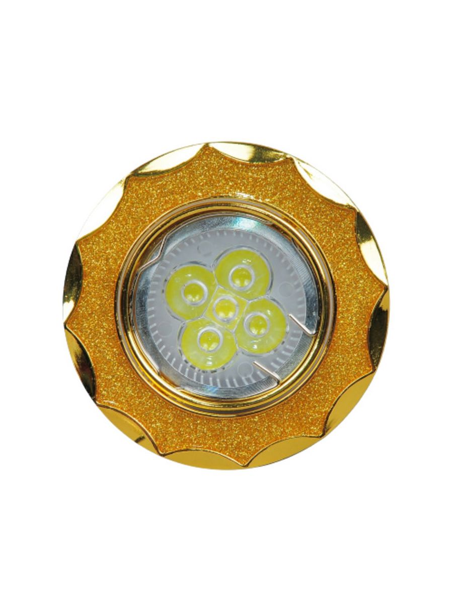 Светильник точечный желтый-золотой Elvan TCH-16-MR16-5.3-Yl-Gl TCH-16-MR16-5.3-Yl-Gl