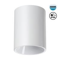 359421 OVER NT24 376 белый Светильник накладной влагозащищённый IP54 LED 15W 170-265V 4000К 1350Лм RECTE