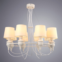 Люстра Arte Lamp SERGIO A3326LM-8WH от интернет магазина Elvan.ru