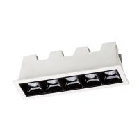 357621 SPOT NT18 488 белый/черный Встраиваемый светильник IP20 LED 3000K 10W 160-265V ANTEY