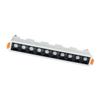 Встраиваемый светильник Nowodvorski Mini Led White/Black 10045 от интернет магазина Elvan.ru