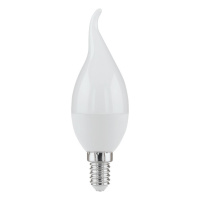 E14-9,5W-3000K-C37 Лампа LED (Свеча на ветру матовая OPAL) L&B от интернет магазина Elvan.ru