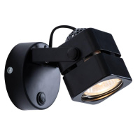 Настенный светильник Arte Lamp A1315AP-1BK от интернет магазина Elvan.ru