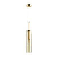 4693/1 PENDANT ODL20 469 золотой/янтарный Подвес E14 1*40W KLUM