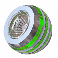 40301-MR16-5.3-Green Светильник точечный зеленый от интернет магазина Elvan.ru