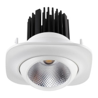 Встраиваемый светодиодный светильник Novotech Spot Drum 357696 от интернет магазина Elvan.ru