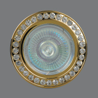 1405-MR16-5.3-Gl Светильник точечный золотой от интернет магазина Elvan.ru