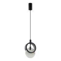5422/17L HIGHTECH ODL_EX25 105 черный/металл/алебастр Подвес LED 17W 3000K 986Лм MERCURY