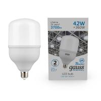 Светодиодная лампа Gauss T120 42W 3700Lm 6500K E27 63234