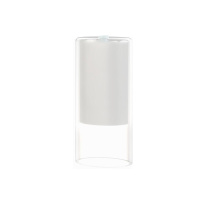 Плафон Nowodvorski Cameleon Cylinder S Transparent/White 8545 от интернет магазина Elvan.ru