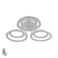 8028/80CL LEDIO LN25 247 белый/белый, металл/акрил Потолочный светильник с ПДУ LED 80W 3000-6000К 220V OSAKA