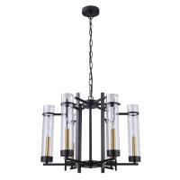 Подвесная люстра Arte Lamp HUGO A1688LM-6BK