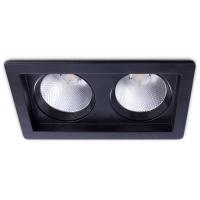 Точечный встраиваемый светильник Arte Lamp PRIVATO A7018PL-2BK