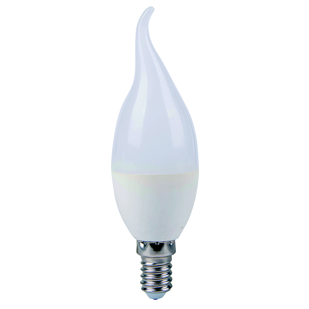 Лампа LED (Свеча на ветру OPAL) Elvan E14-7W-3000К-C37-flame E14-7W-3000К-C37-flame