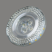 8260/3W-MR16-5.3-Si Светильник точечный светодиодный серебряный от интернет магазина Elvan.ru