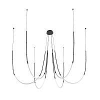 Подвесная люстра Arte Lamp KLIMT A2850SP-42BK