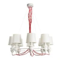 Люстра Arte Lamp SERGIO A3325LM-8WH