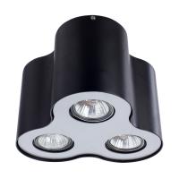 Точечный накладной светильник Arte Lamp FALCON A5633PL-3BK