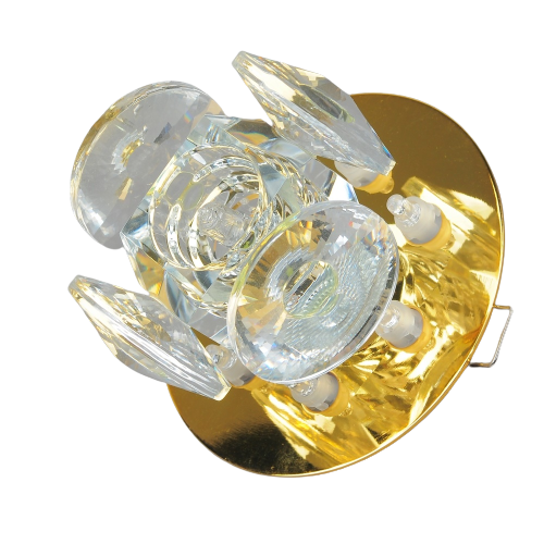 2007-GY-5.3-Gl Светильник точечный золотой от интернет магазина Elvan.ru