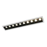 Точечный встраиваемый светильник Arte Lamp GRILL A3153PL-10BK