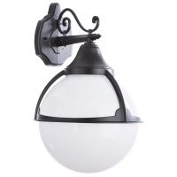 Уличный настенный светильник Arte Lamp MONACO A1492AL-1BK от интернет магазина Elvan.ru