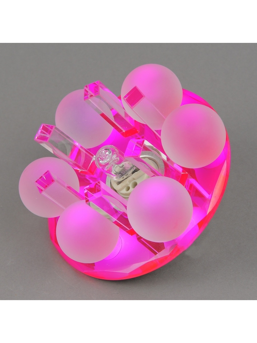 Светильник точечный розовый Elvan TCH-8330-G-9-Pk TCH-8330-G-9-Pk