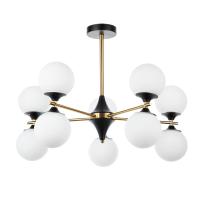 Люстра на штанге Arte Lamp MIMOSA A3649PL-10PB