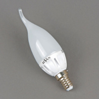 E14-5*1W-4000K Лампа LED (Свеча пирамида на ветру OPAL) от интернет магазина Elvan.ru