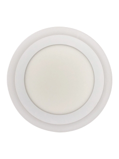 Светильник светодиодный накладной белый Elvan 500-RD-18+6 White 500-RD-18+6 White