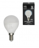 E14-9,5W-4000K-G45 Лампа LED (шарик матовый) L&B от интернет магазина Elvan.ru