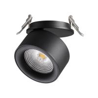 358783 SPOT NT21 458 черный Светильник встраиваемый светодиодный IP20 LED 25W 4000K 2200Лм 100-265V GRODA