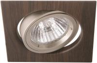 Точечный встраиваемый светильник Arte Lamp WOOD A2206PL-3BR
