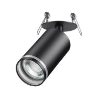 370881 SPOT NT22 507 черный Cветильник встраиваемый IP20 GU10 9W 220V ULAR