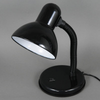 80208-Bk E27x1 Лампа настольная черная ELVAN от интернет магазина Elvan.ru