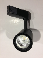 01-12-4000K-Bk Светильник светодиодный трековый черный от интернет магазина Elvan.ru