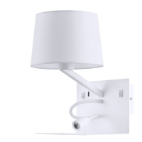 Бра Arte Lamp IBIS A1056AP-2WH от интернет магазина Elvan.ru