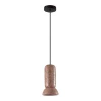 5054/1C PENDANT ODL24 451 черный/розовый/коричн./металл/керамика Подвес GU10 LED 4W KERAMA