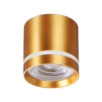 358494 OVER NT20 394 золото Светильник накладной IP20 LED 4000K 12W 220V ARUM